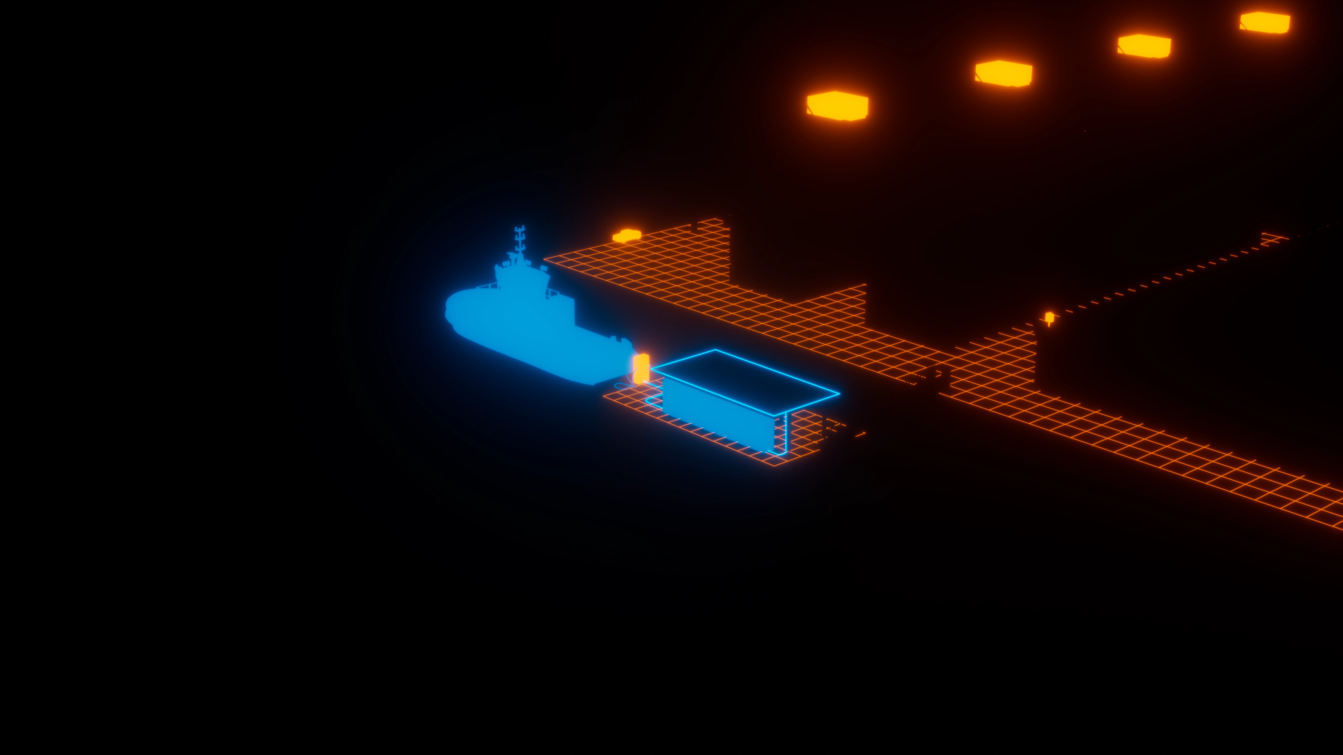 Ports Overlay Background