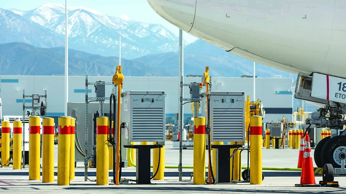 Outdoor GSE Charging System Installed at Brisbane Airport